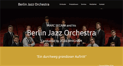 Desktop Screenshot of berlinjazzorchestra.de