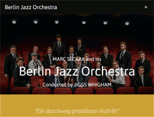 Tablet Screenshot of berlinjazzorchestra.de